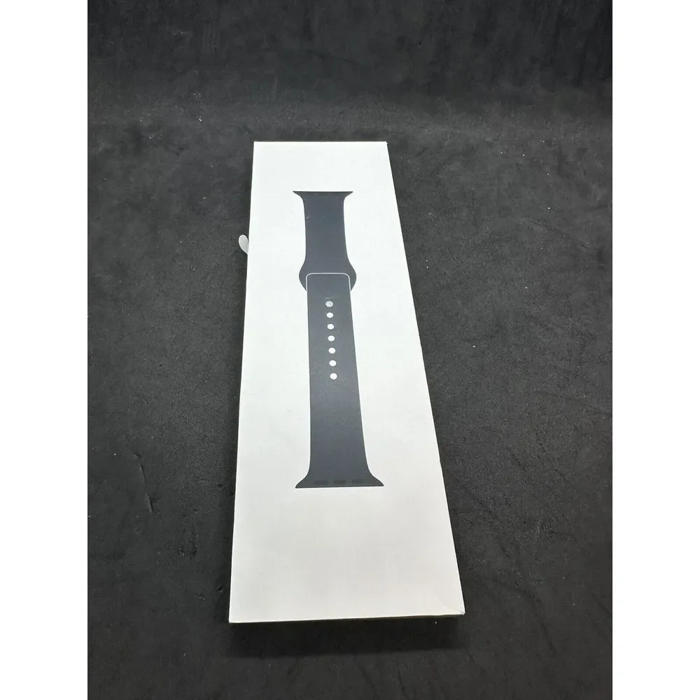 Genuine Apple Watch Sport Band(45mm | L/M) For‎ Apple Watch Series 9 -Midnight